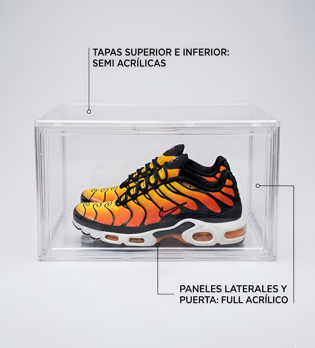 Caja Semi Acrílica Premium - x10 Unidades