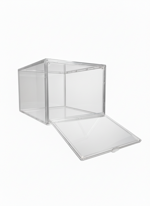 Caja Full Acrílica Puerta frontal - x10 Unidades