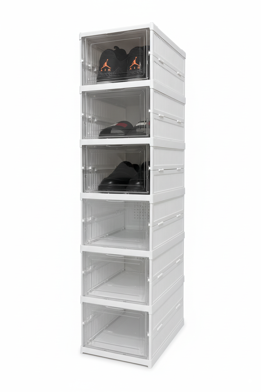 Organizador de Zapatillas Plegable - 6 Niveles