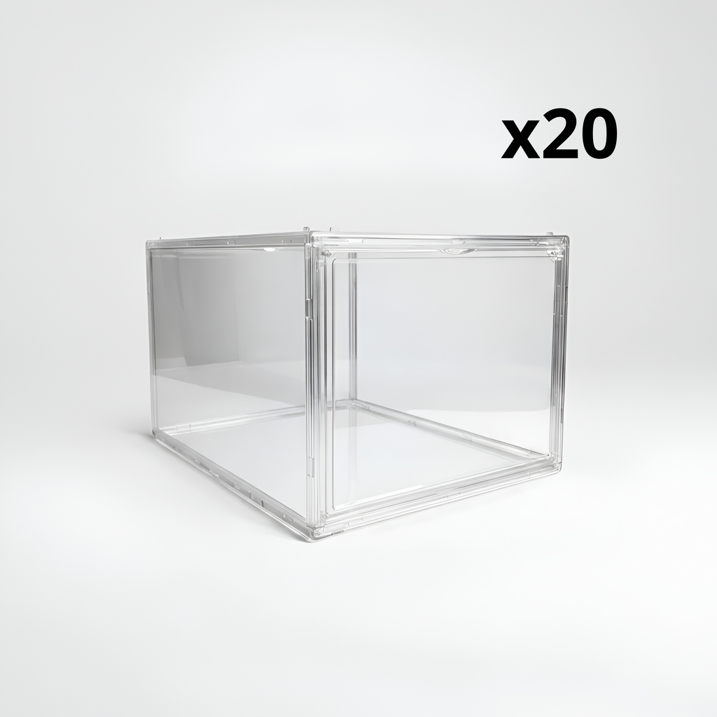 Caja Full Acrílica Puerta frontal - x20 Unidades