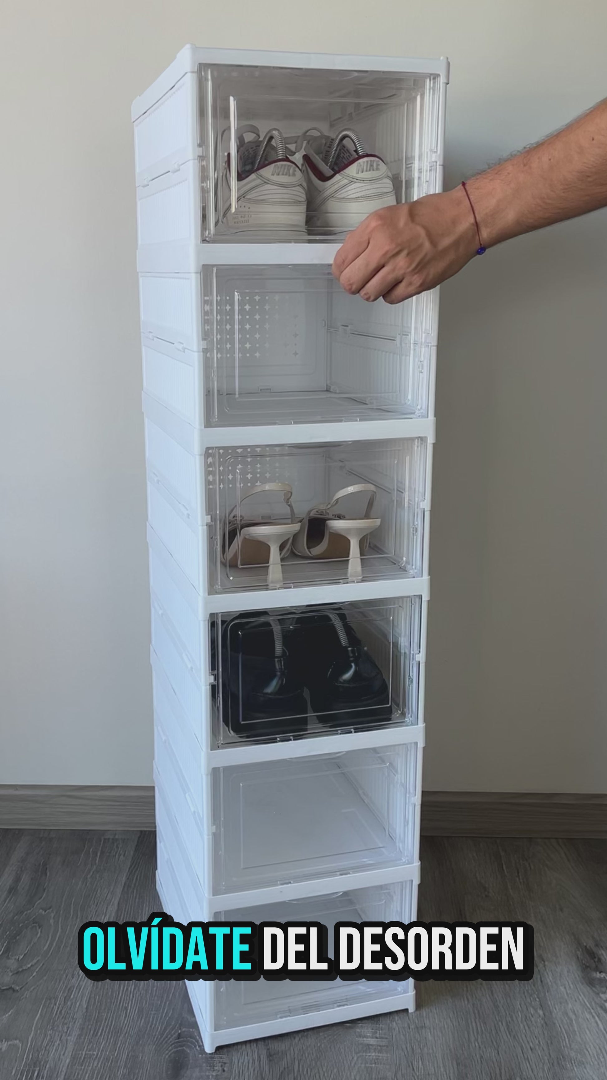 Organizador de Zapatillas Plegable - 6 Niveles